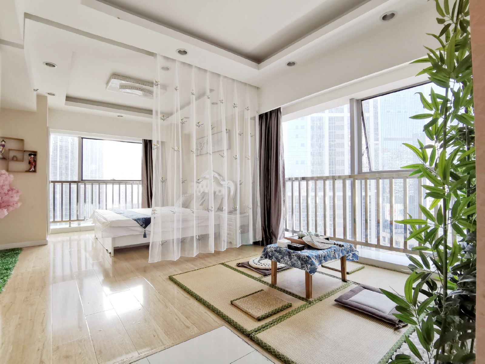 茗听怡景大床房