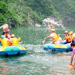 龙井峡漂流 景点模块