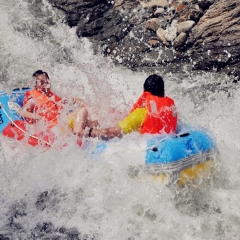 龙井峡漂流 景点模块