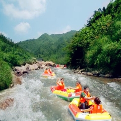 龙井峡漂流 景点模块
