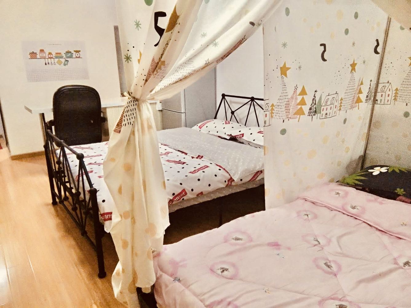 温馨一室二床房