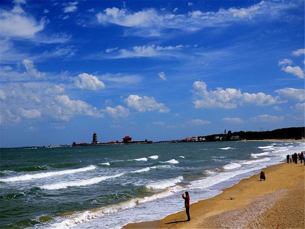 青岛+烟台+蓬莱+威海+大连4日游全海滨之旅 海滨 沙滩 仙境 战舰