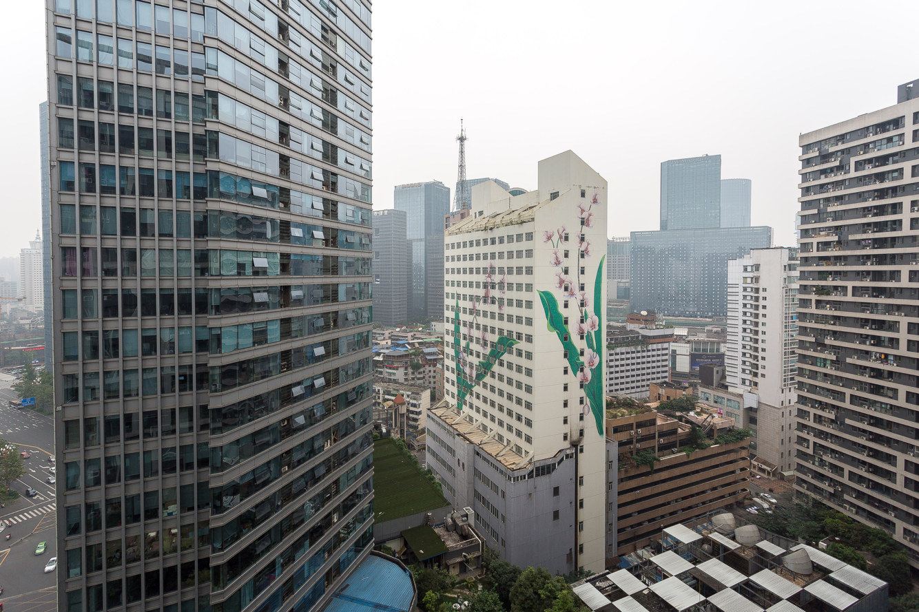 成都春熙路太古里地铁站嫩绿舍普通公寓