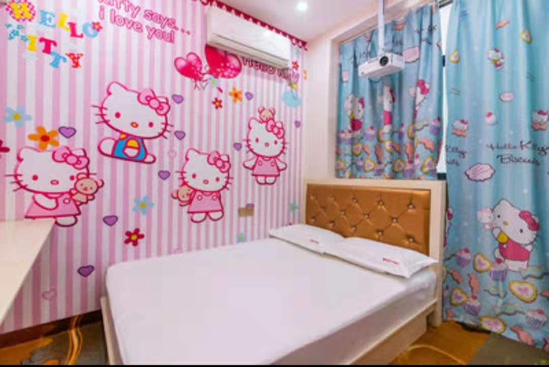 Hello Kitty影院主题房