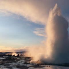 间歇喷泉 景点模块
