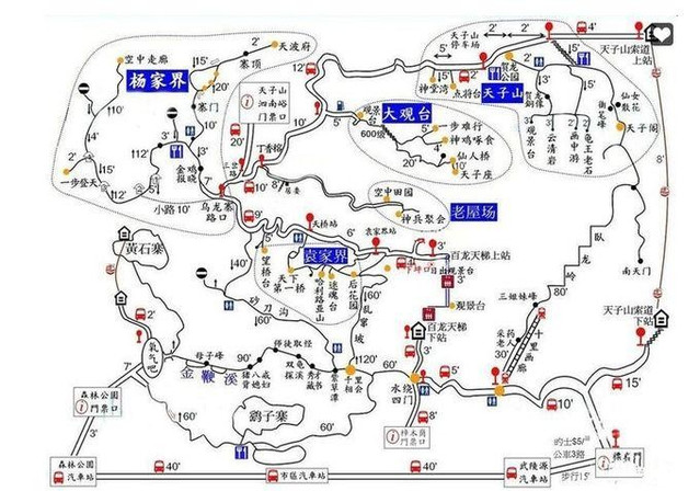 怎么到达张家界武陵源景区