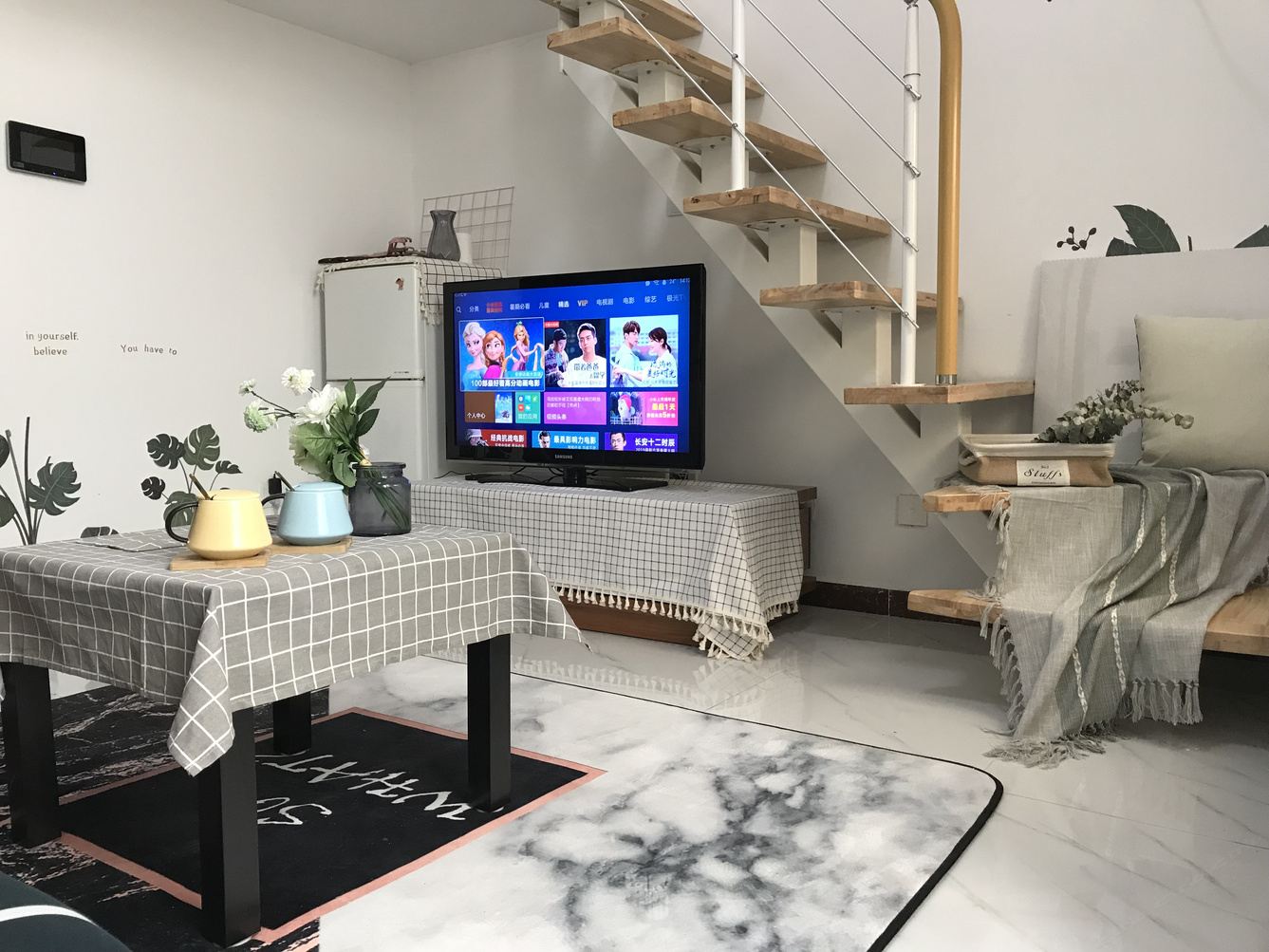 舒适loft一室一厅套房