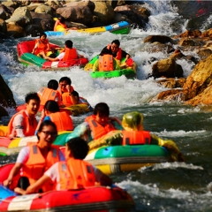 龙井峡漂流 景点模块