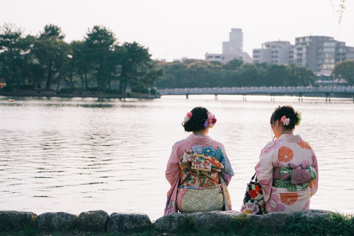 #首发#【福冈】风中花枝多摇曳,九州门户赏樱