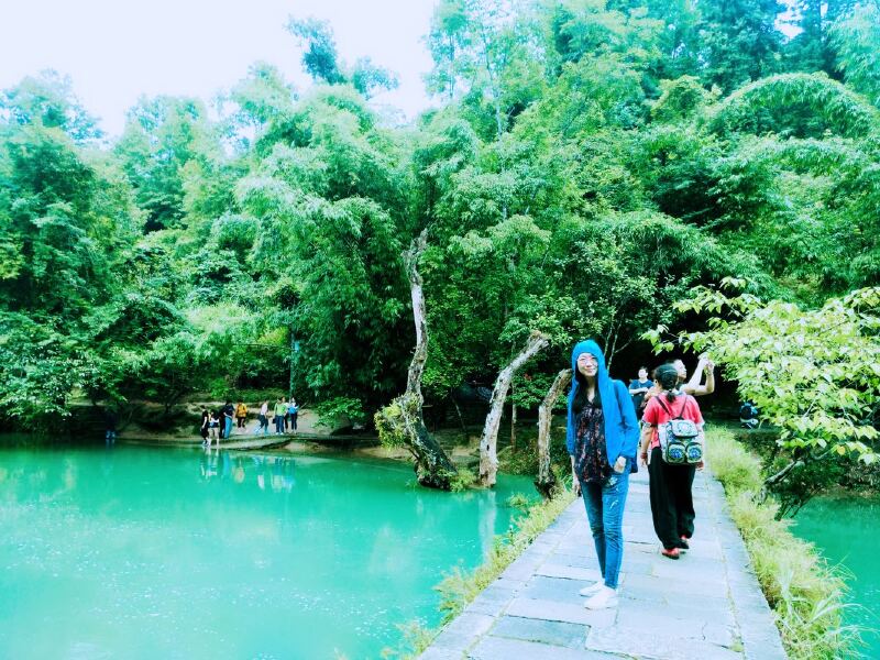 茘波小七孔景区,为我烙上了永远的烙印(纪念的伤疤)
