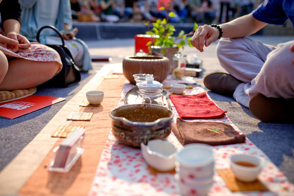 参加无我茶会