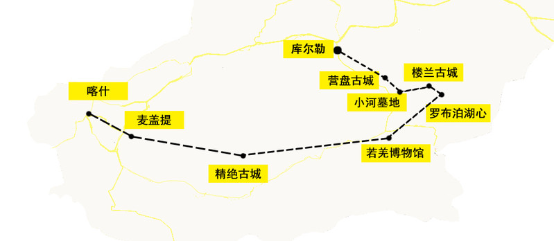 重走斯文赫定地理发现之路:新疆丝绸之路沙埋废墟之旅