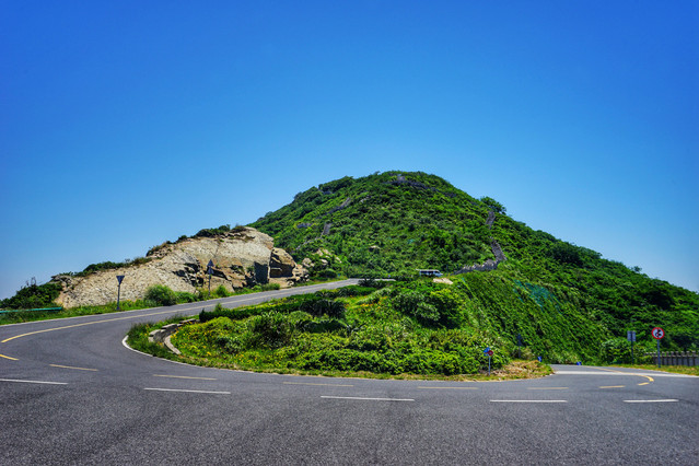 大指头景区 小岩礁不远处还有个大指头景区