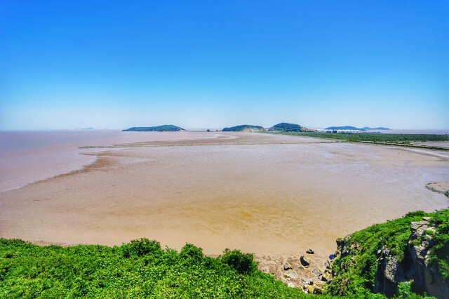 大指头景区 小岩礁不远处还有个大指头景区