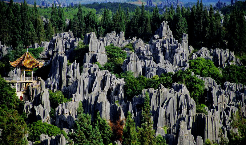 世界遗产和世界地质公园-云南石林