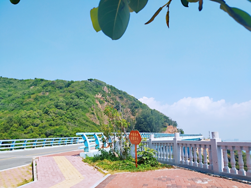 而在苏峰山上的交通要道,则是这一处全长约9公里的环岛路.