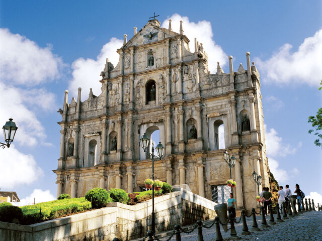 澳门大三巴牌坊