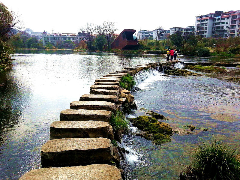 花溪湿地公园 花溪