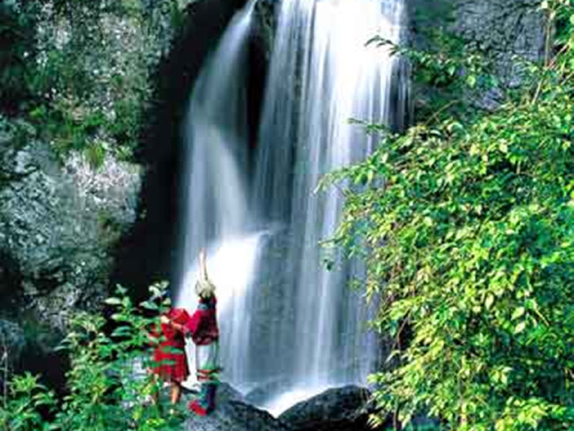  宁国1日游>江南第一大原始瀑布群夏霖九天银瀑,九天森林峡谷激情皮筏