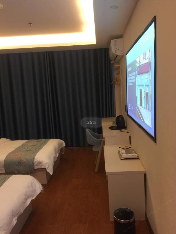沃智慧影院双床房