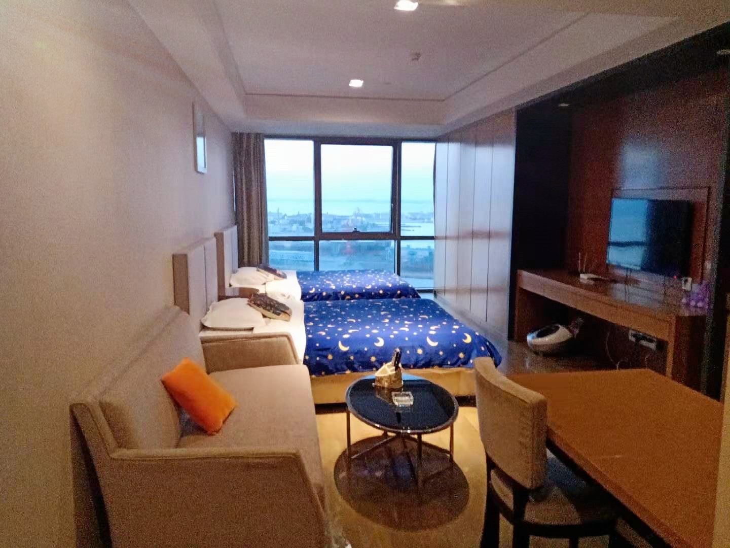 温馨海景家庭房