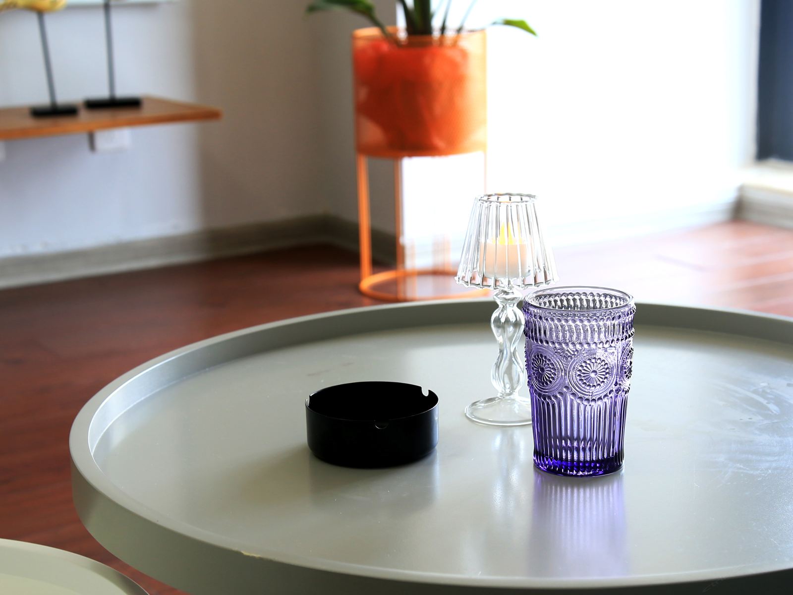 鹿屋港风江景投影大床房