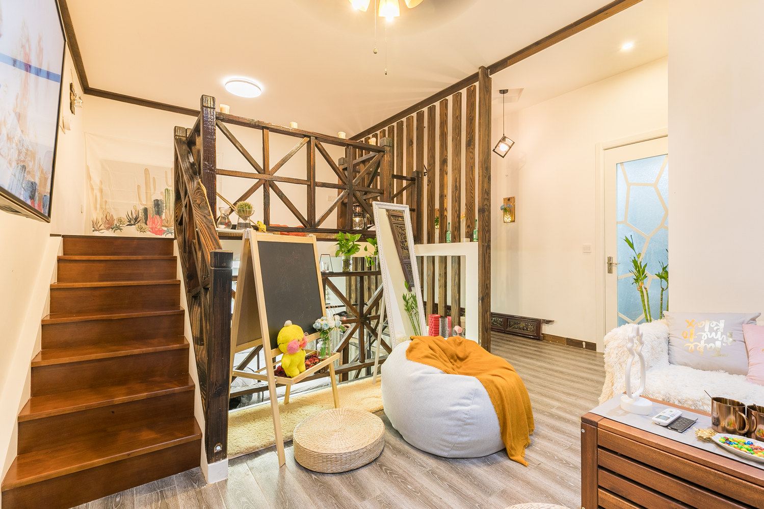 loft二室二床房