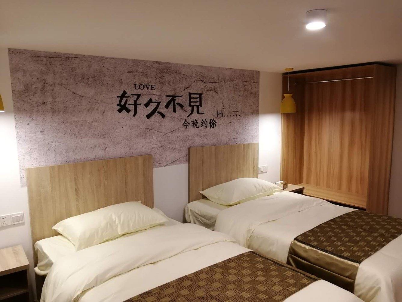一室单床房