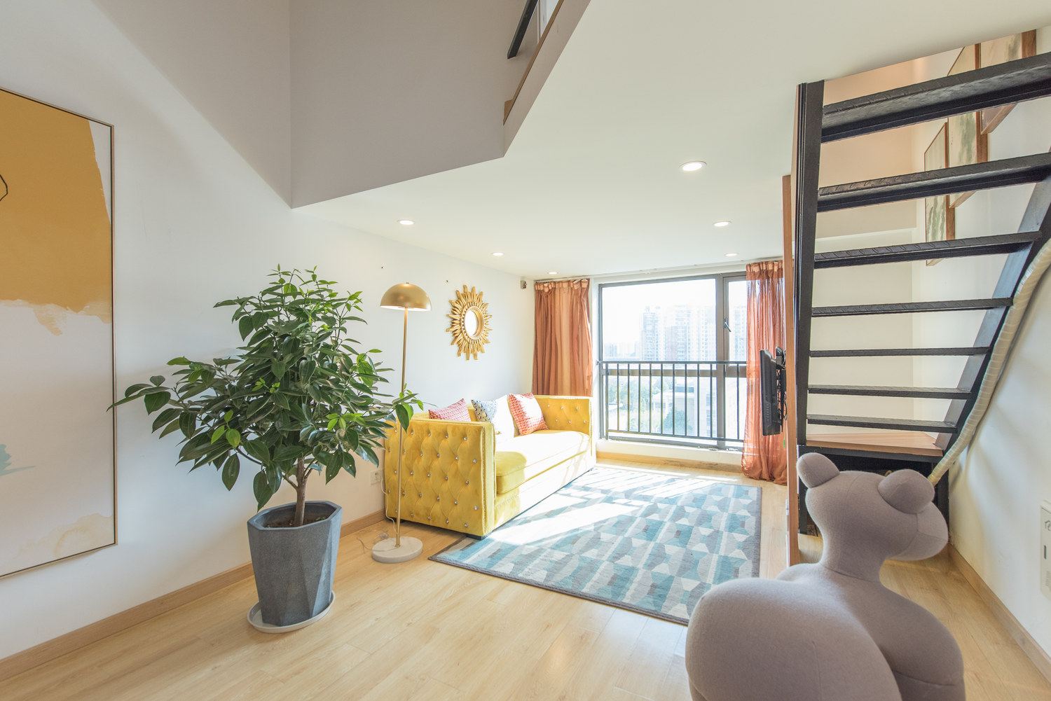 舒适loft二室一厅套房