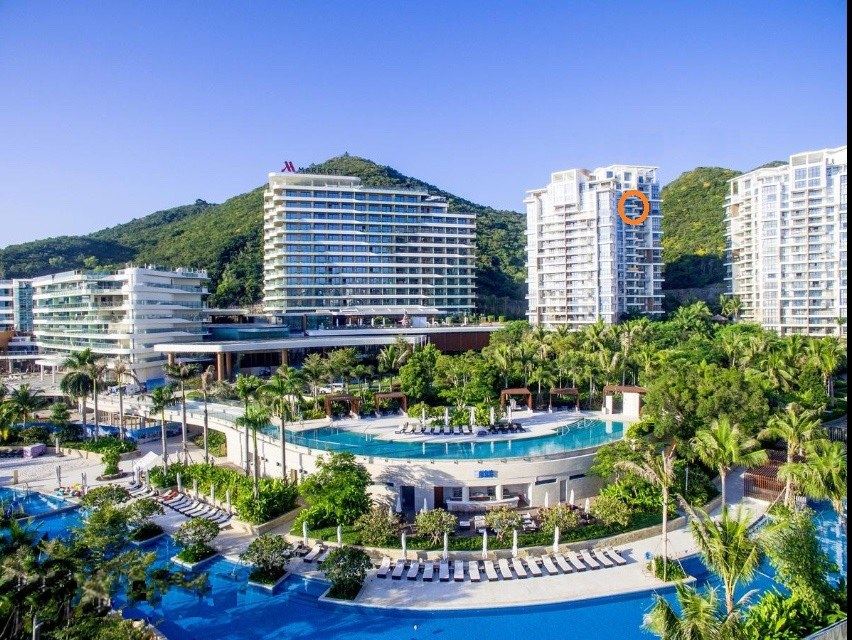 三亚大东海高层海景2⃣️房2⃣️厅2⃣️卫公寓