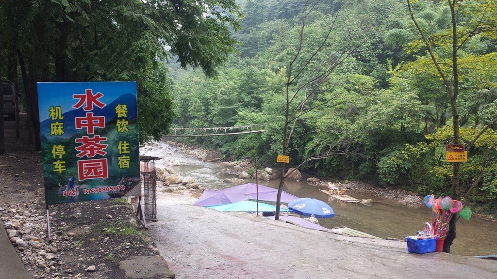 青城山水中茶园农家乐