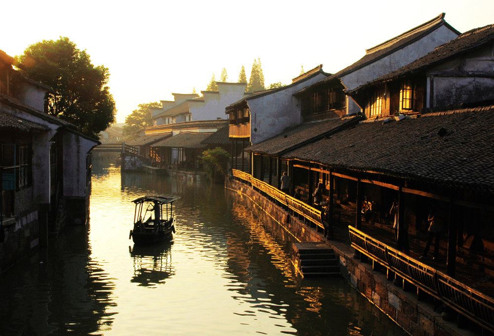 乌镇东栅水景景观民居
