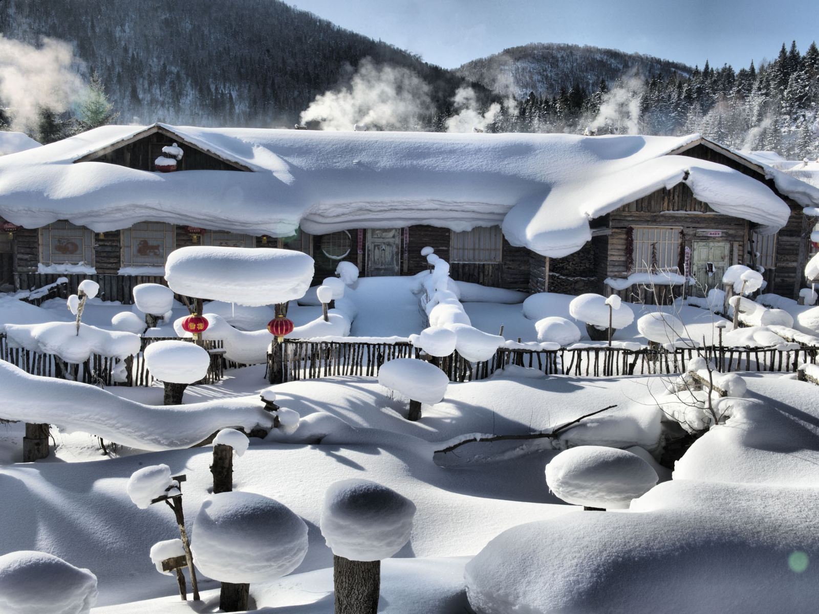 哈尔滨雪谷山川情驿站
