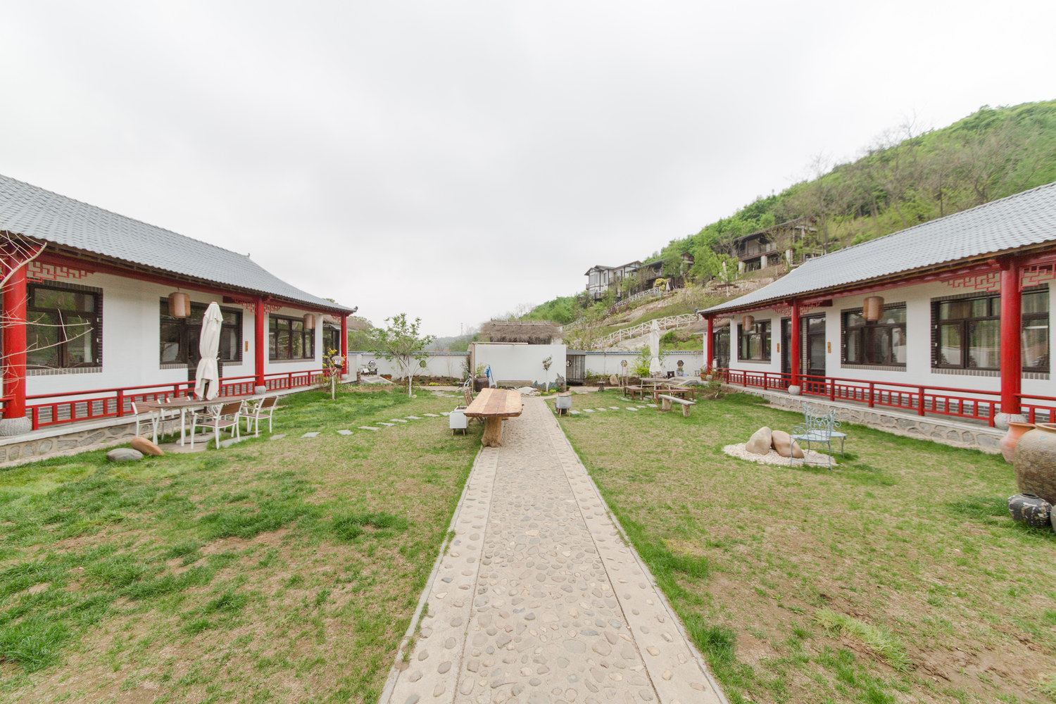 大连山居秋暝庄河乡村花园民宿