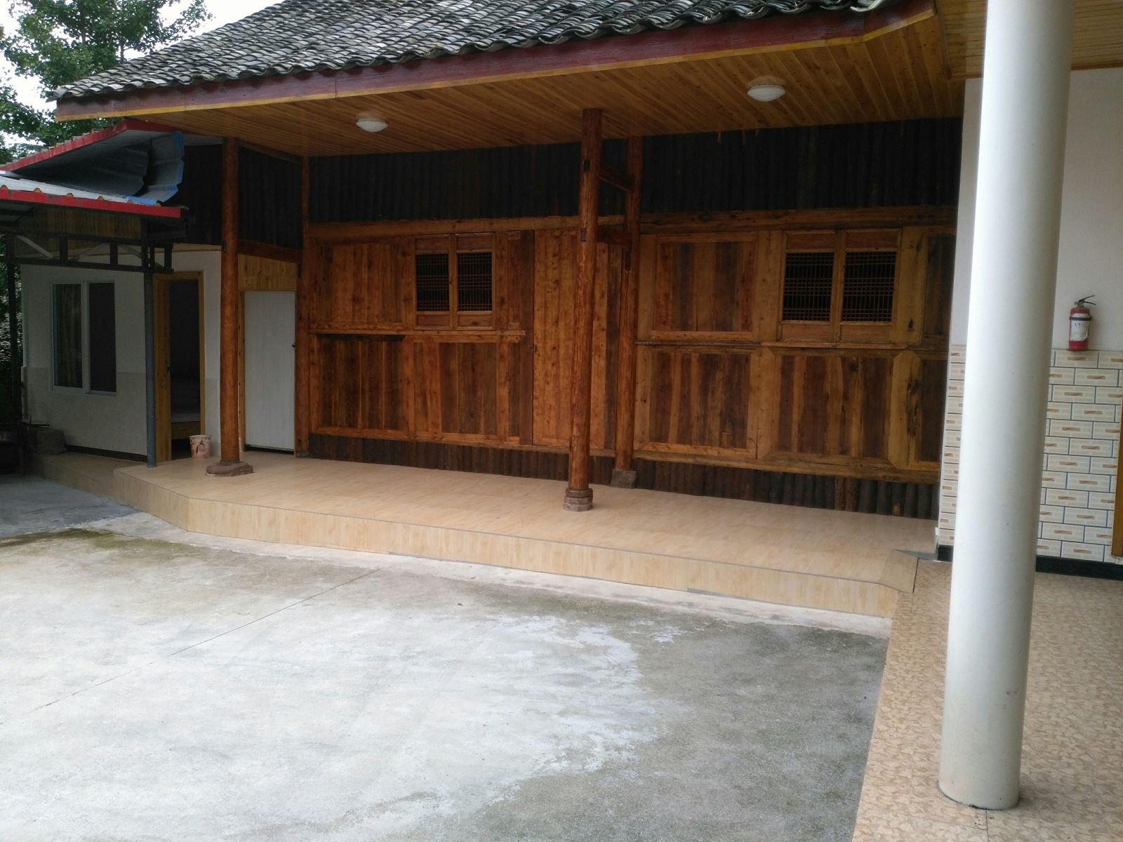 邛崃天台山天香竹园农家乐
