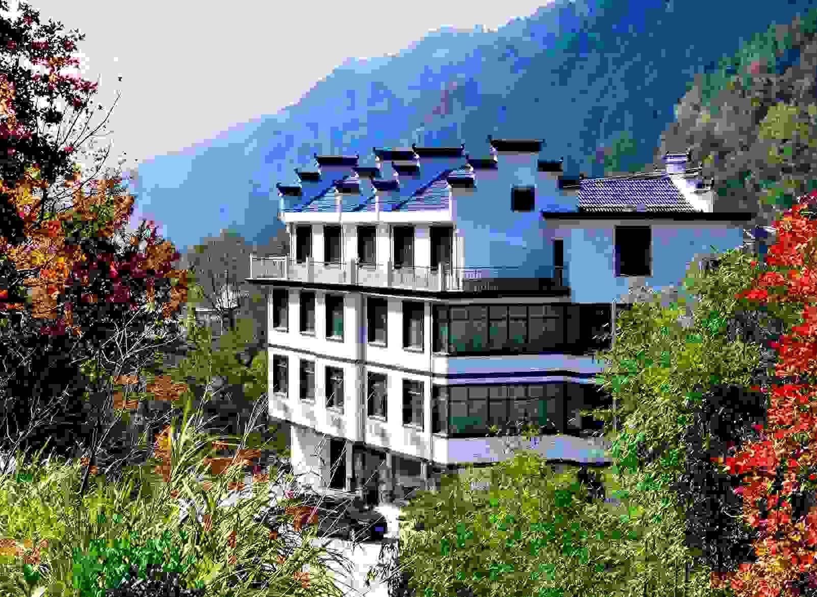 九华山黄石溪农家乐