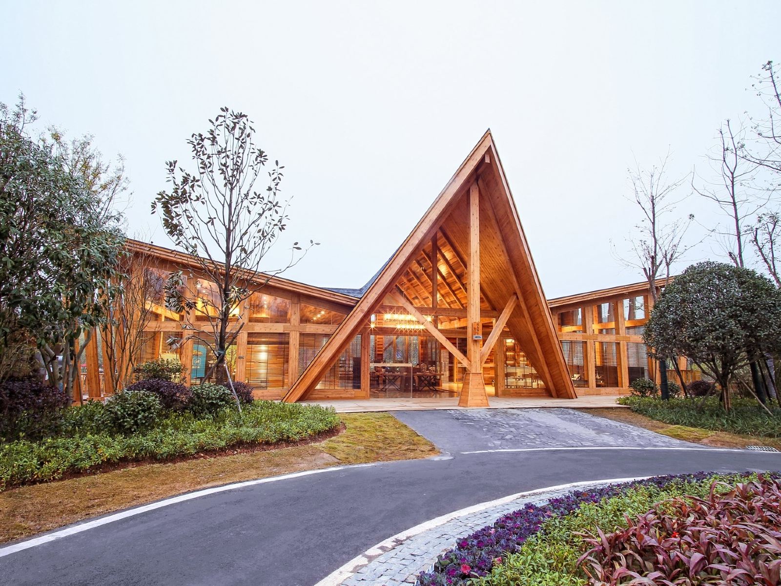 长沙县果园镇浔龙河星空木屋酒店