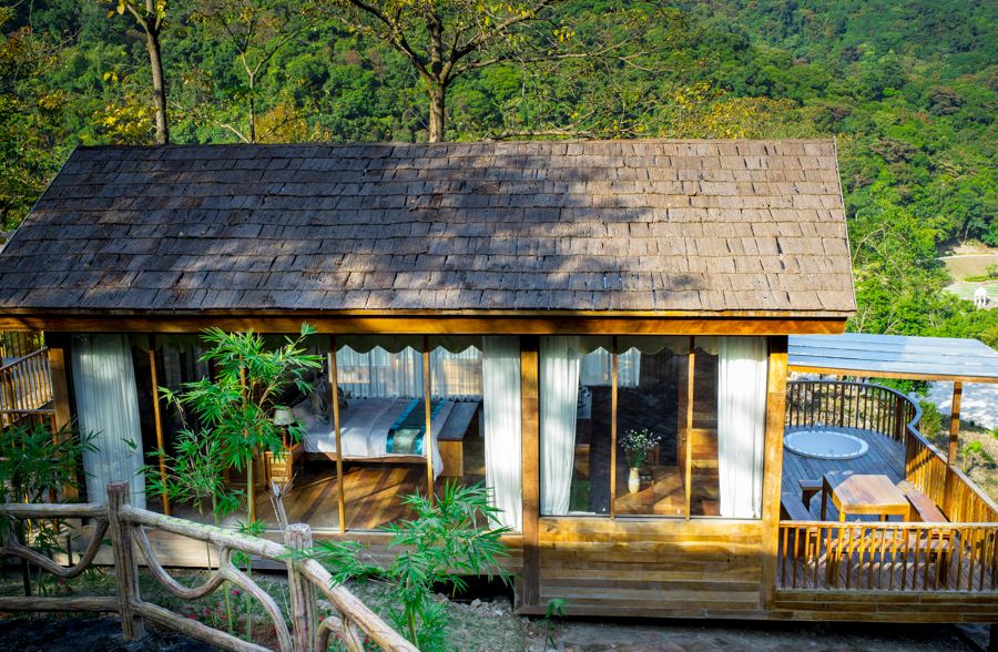广州增城态林山居度假木屋