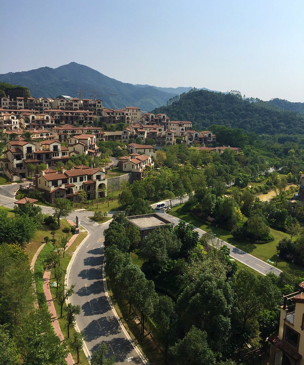 龙门富力养生谷金钻半山风景温泉别墅