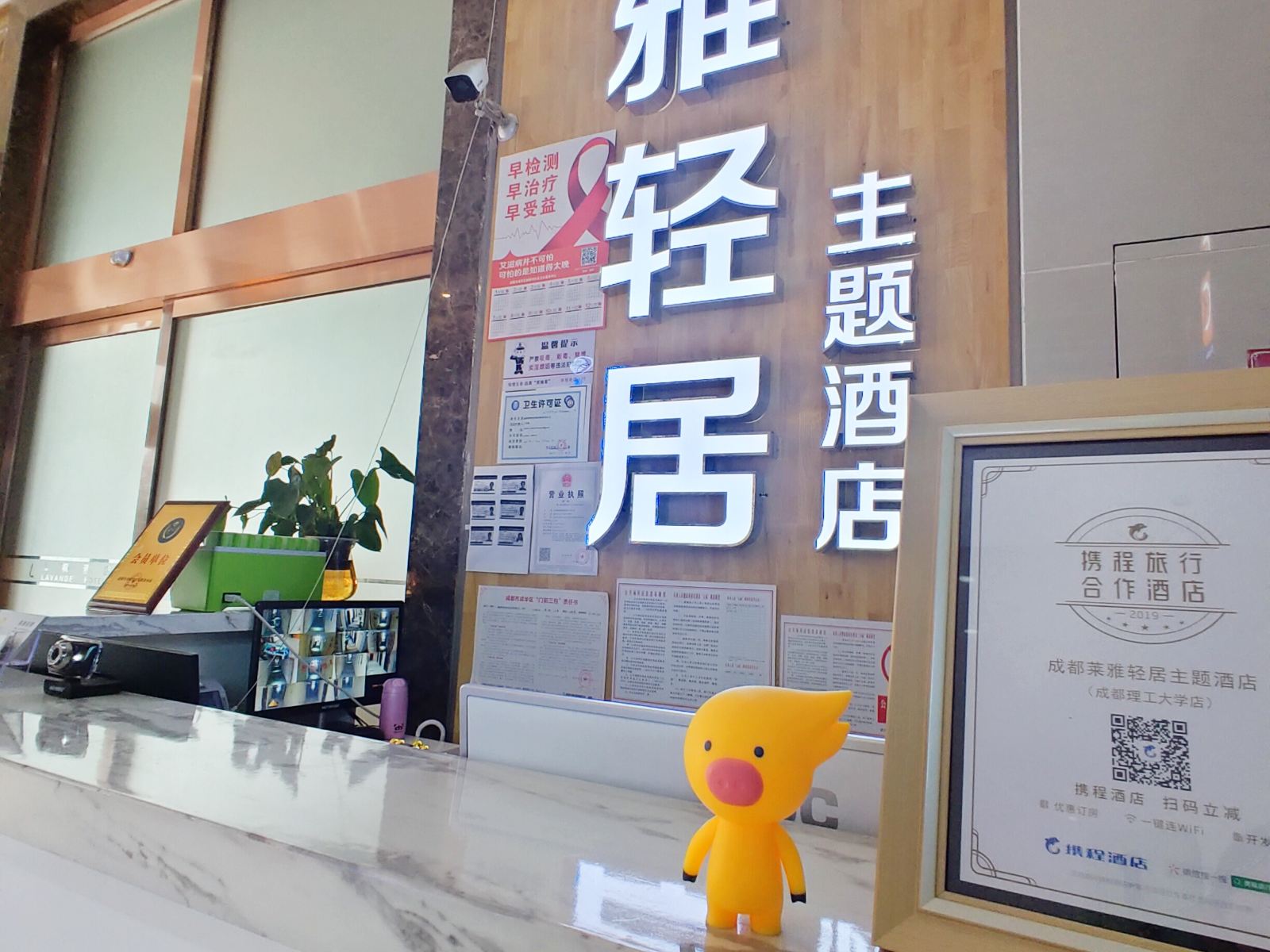 成都莱雅轻居主题酒店（成都理工大学店）