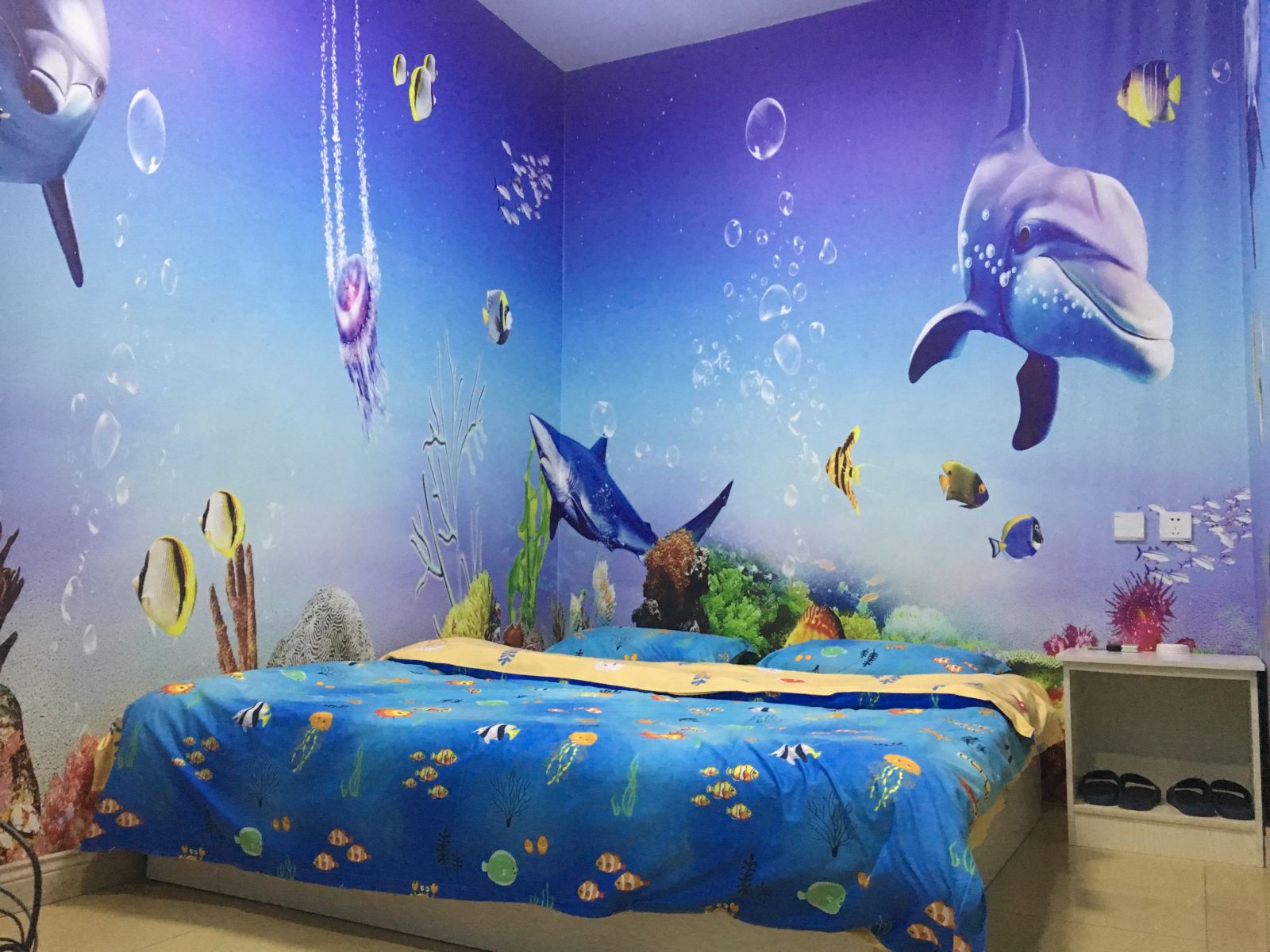 海洋主题大床房