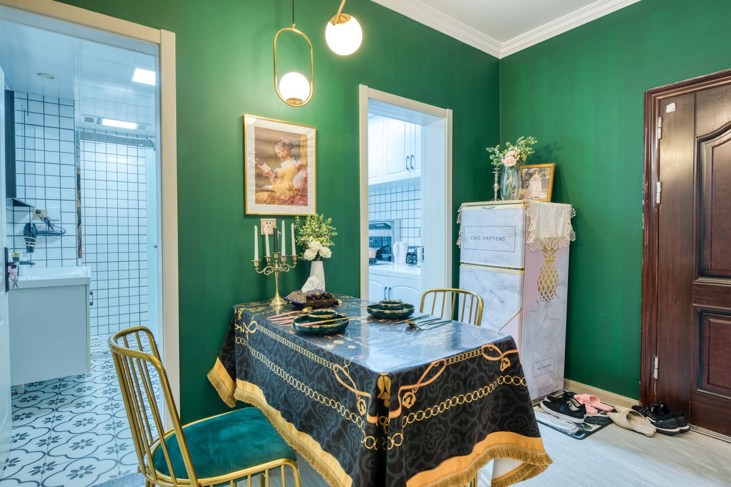 法式复古二室一厅套房