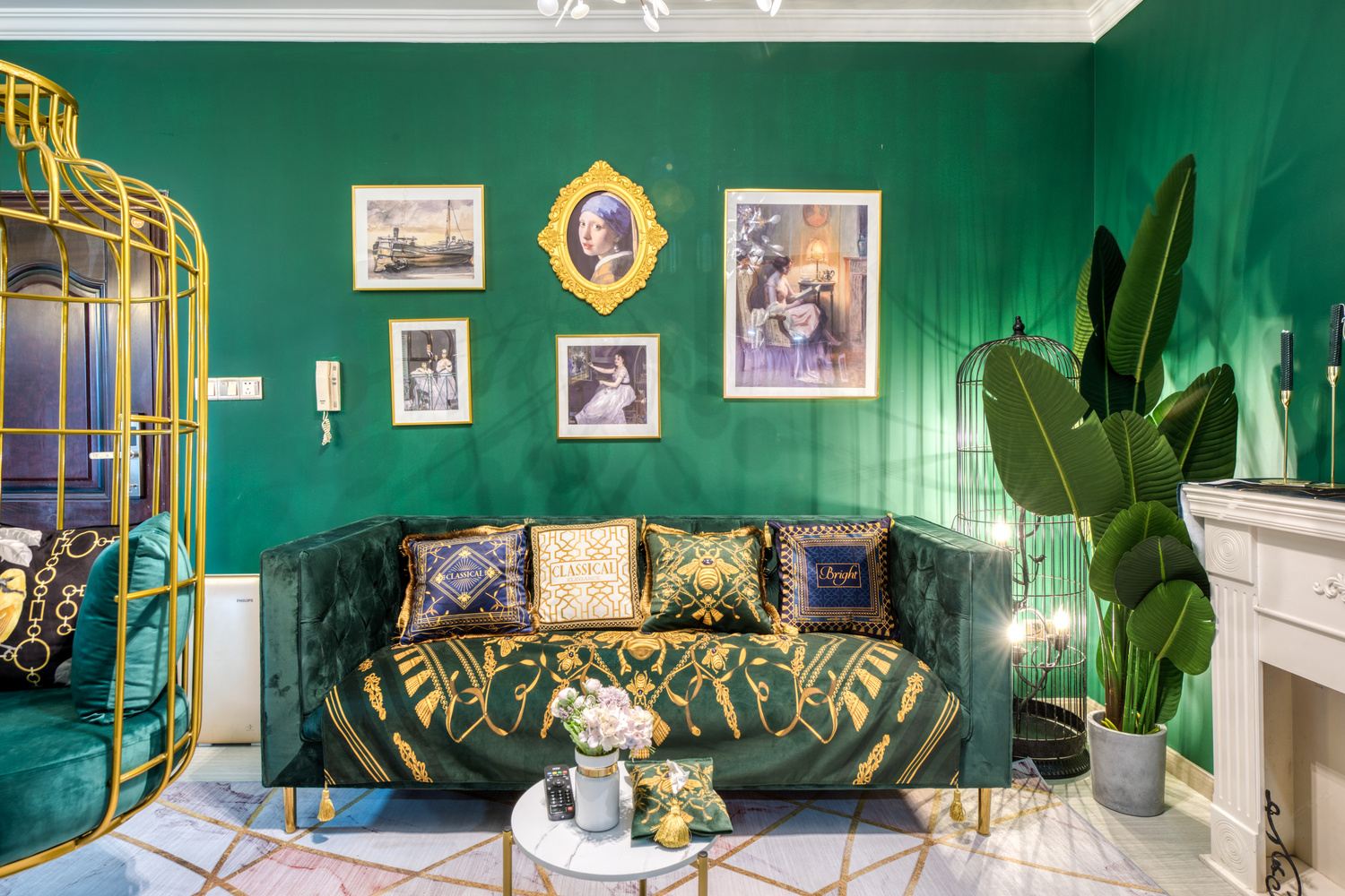 法式复古二室一厅套房