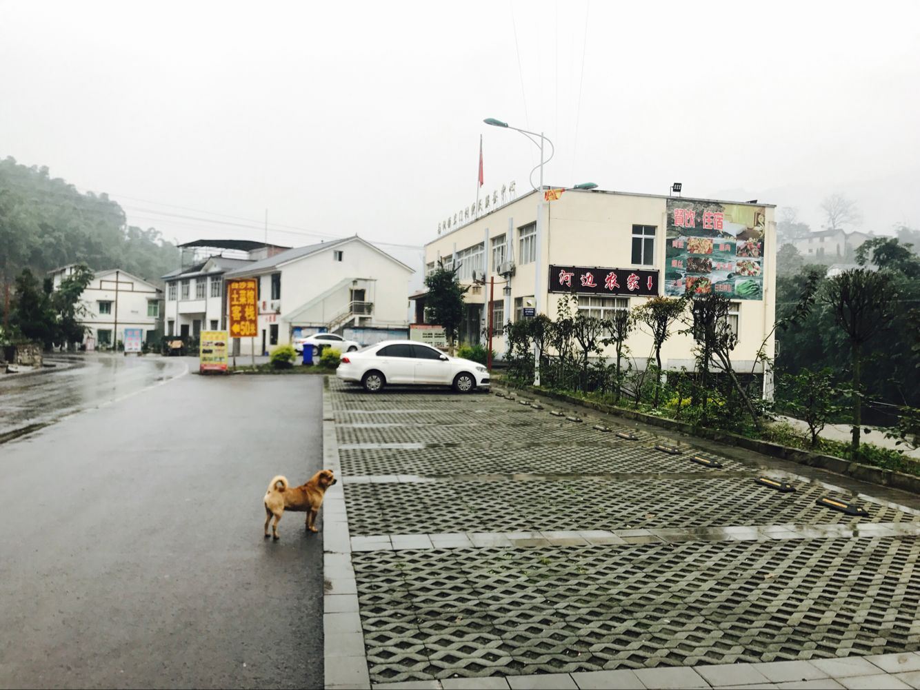 重庆河边农家