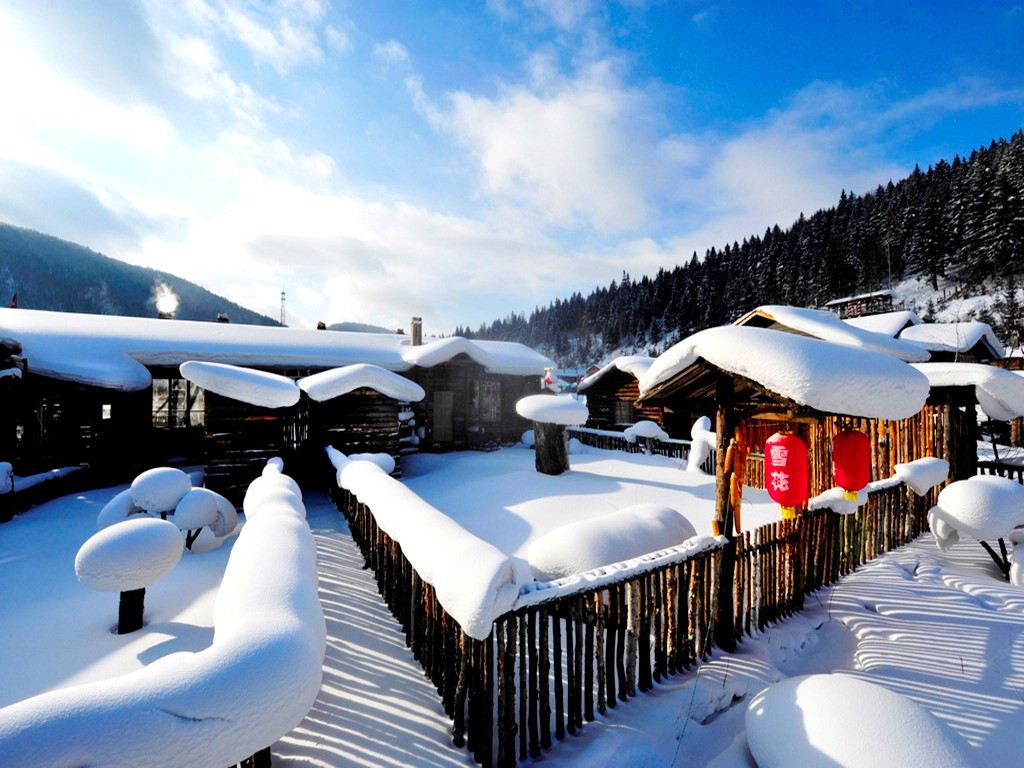 亚布力滑雪场民俗风情农家院