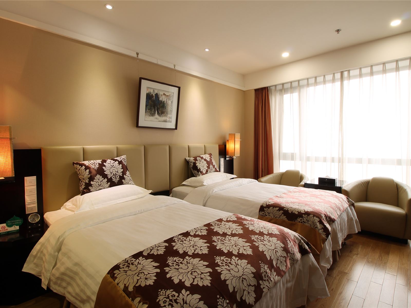景观商务双床房
