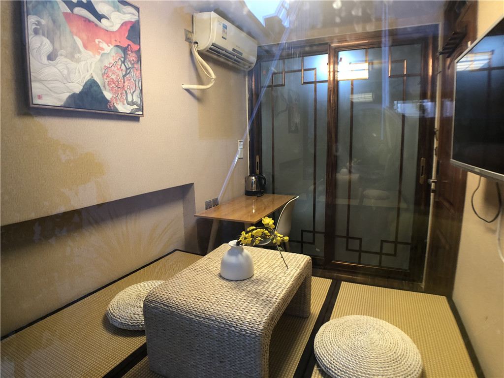 栖迟精品庭院榻榻米大床房