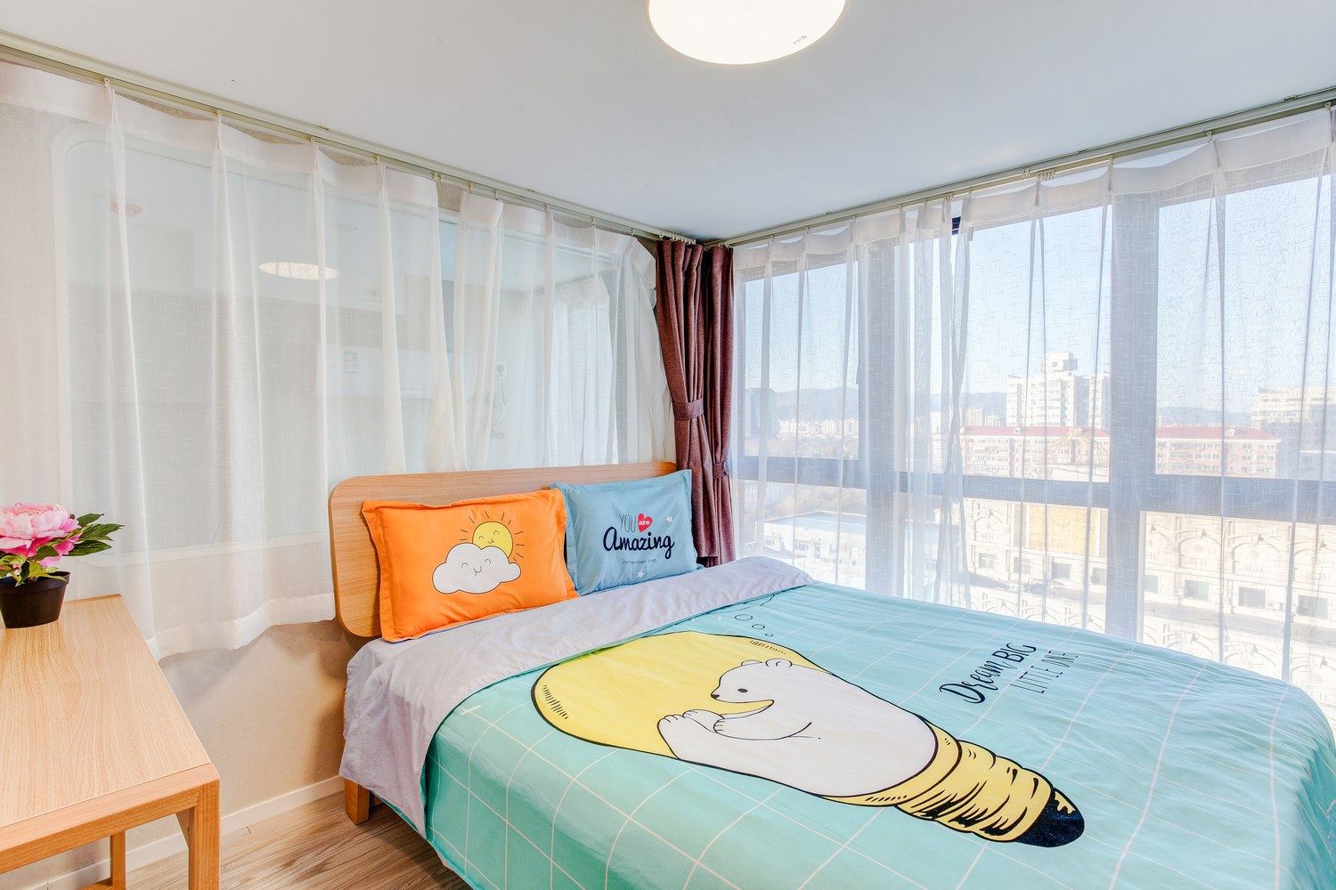 舒适loft三室一厅套房