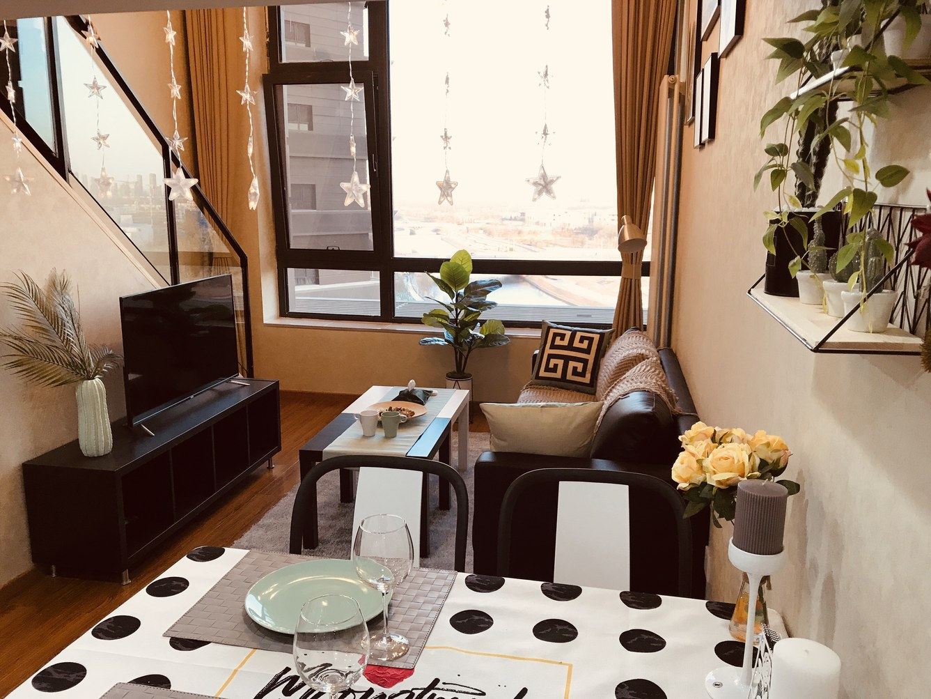 舒适loft一室一厅套房