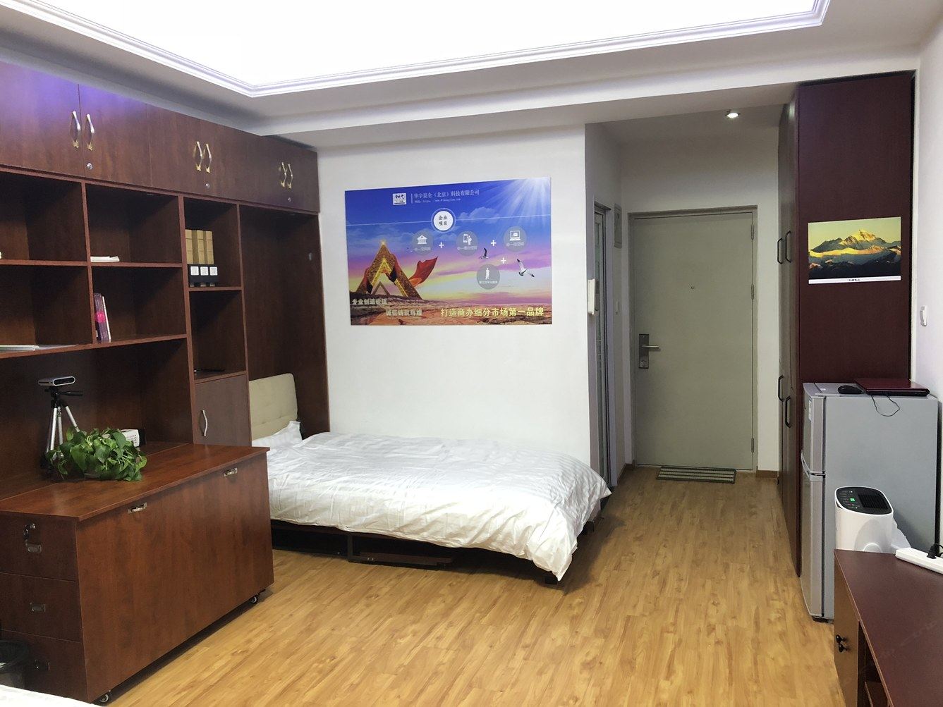 一室单床房